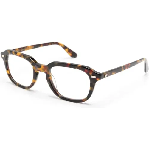 Tortoise Optical Frame , unisex, Sizes: 49 MM - Moscot - Modalova