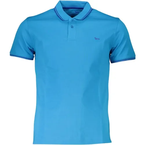 Cotton Polo Shirt with Contrast Details , male, Sizes: 2XL, 3XL, M, S, L, XL - Harmont & Blaine - Modalova