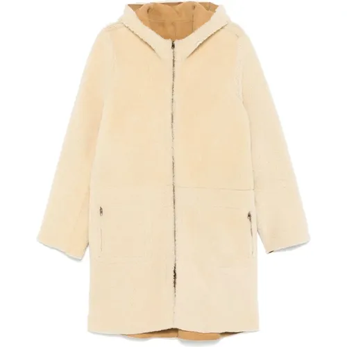 Reversible Shearling Coat , male, Sizes: 2XL, XL - Salvatore Santoro - Modalova