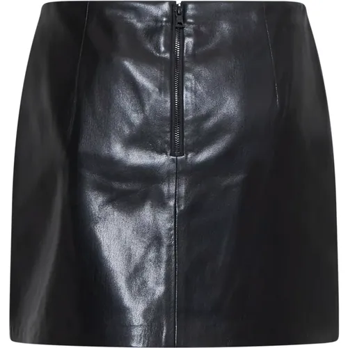 Ribbed Crop Top Skirt , female, Sizes: S, XS, M, 2XS - alice + olivia - Modalova