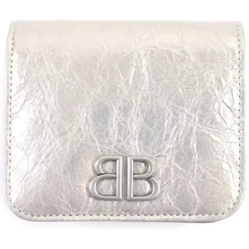 Pre-owned Wallets, male, , Size: ONE SIZE Pre-owned Leather wallets - Balenciaga Vintage - Modalova