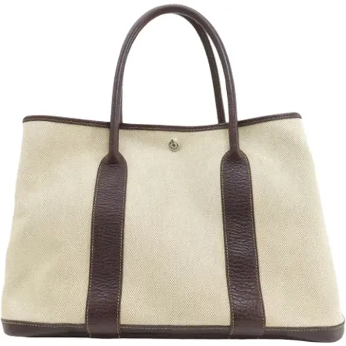 Pre-owned Tote Bags, female, , Size: ONE SIZE Pre-owned Canvas handbags - Hermès Vintage - Modalova