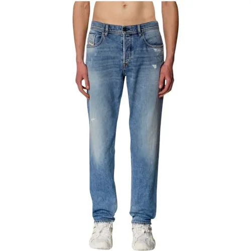 Straight Jeans, male, , Size: W30 D-Finitive Jeans - Diesel - Modalova