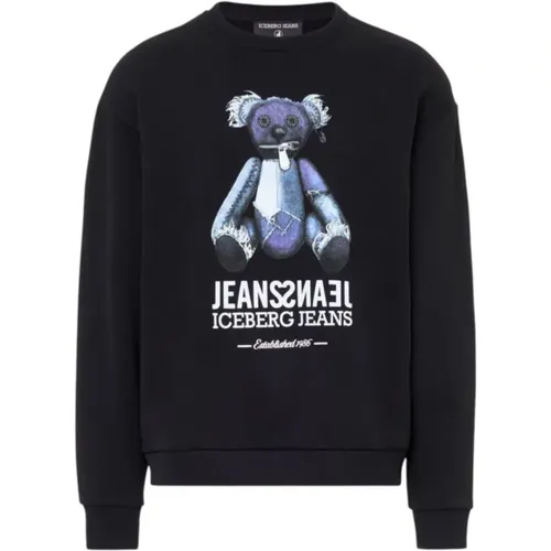 Sweatshirts, male, , Size: S 25Ij1P0E3G1P406 - Iceberg - Modalova