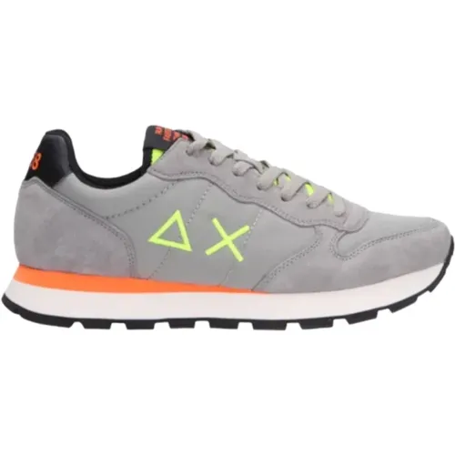 Fluo Nylon Sneakers , male, Sizes: 6 UK - Sun68 - Modalova