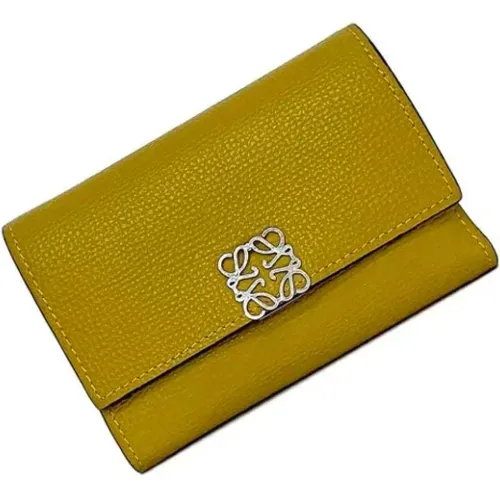 Pre-owned Wallets, female, , Size: ONE SIZE Pre-owned Leather wallets - Loewe Pre-owned - Modalova