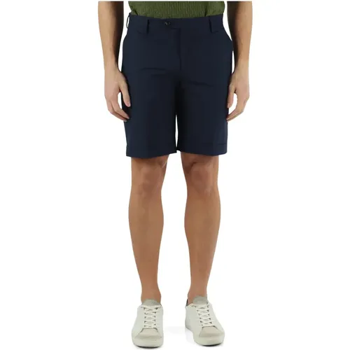 Stretch Cotton Bermuda Shorts , Herren, Größe: W33 - Michael Coal - Modalova