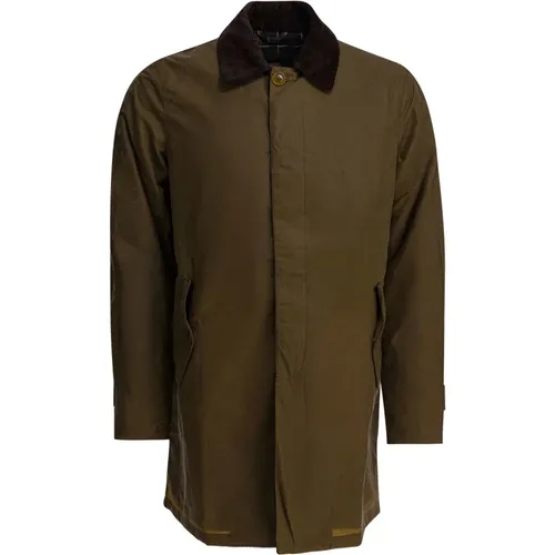 Single-Breasted Coats, male, , Size: M Single-Breasted Coat - Baracuta - Modalova