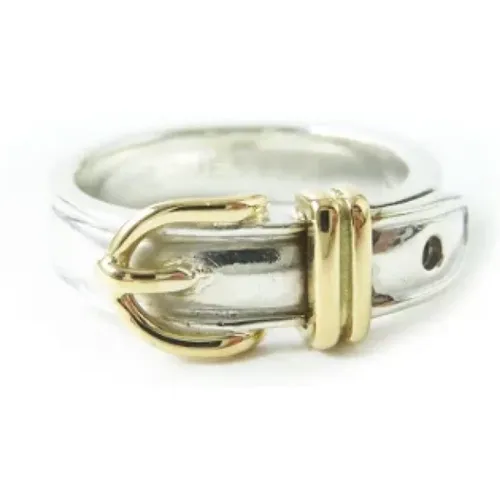 Pre-owned Jewellery, female, , Size: ONE SIZE Pre-owned Metal rings - Hermès Vintage - Modalova