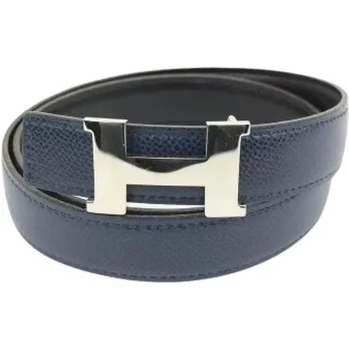 Pre-owned Belts, female, , Size: ONE SIZE Pre-owned Leather belts - Hermès Vintage - Modalova