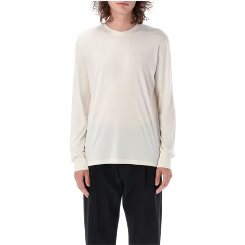 Long Sleeve T-Shirt , male, Sizes: L - Tom Ford - Modalova