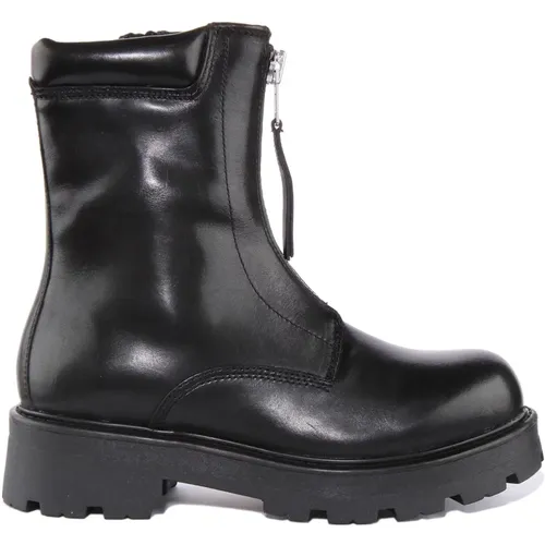Chunky Sole Leather Ankle Boots , female, Sizes: 7 UK, 5 UK, 4 UK, 6 UK - Vagabond Shoemakers - Modalova
