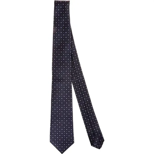 Ties, male, , Size: ONE SIZE Silk Tie for Men - Kiton - Modalova