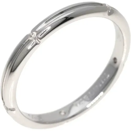 Pre-owned Jewellery, female, , Size: ONE SIZE Pre-owned Platinum rings - Tiffany & Co. Pre-owned - Modalova