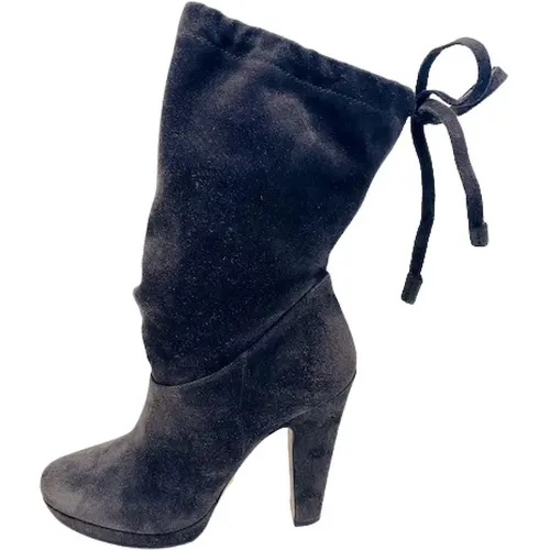 Pre-owned Boots , female, Sizes: 3 UK - Prada Vintage - Modalova