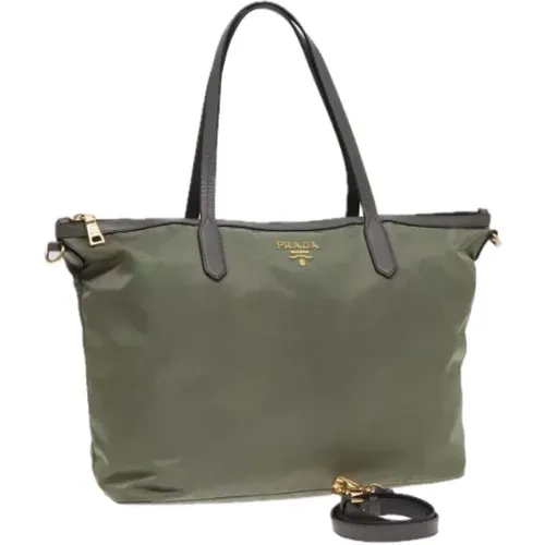 Pre-owned Tote Bags, female, , Size: ONE SIZE Pre-owned Nylon totes - Prada Vintage - Modalova