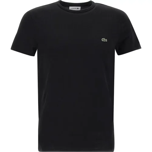 T-Shirts, male, , Size: XL Pima Cotton T-Shirt - Lacoste - Modalova