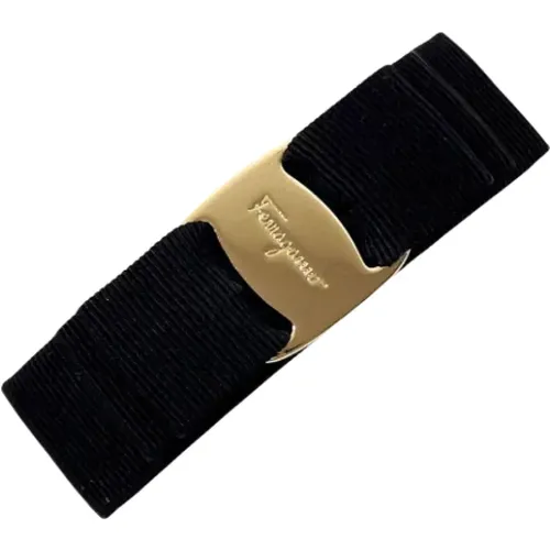 Pre-owned Accessories, female, , Size: ONE SIZE Pre-owned Fabric hair-accessories - Salvatore Ferragamo Pre-owned - Modalova