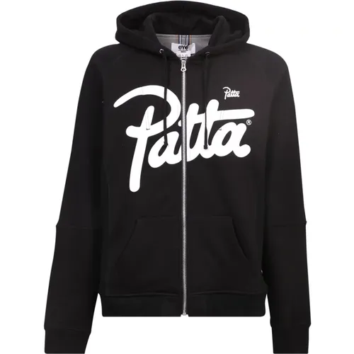 Patta-print hoodie , male, Sizes: M - Junya Watanabe - Modalova