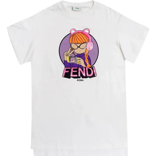 Gedrucktes T-Shirt Fendi - Fendi - Modalova