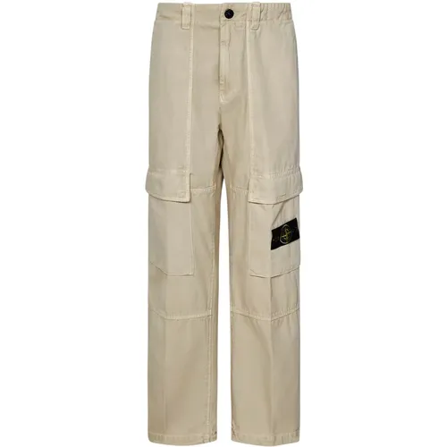 Cargo Trousers Aw24 , male, Sizes: W31, W34, W30 - Stone Island - Modalova