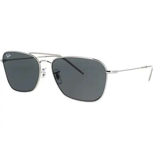 Reverse Caravan Gunmetal Sonnenbrille , unisex, Größe: 58 MM - Ray-Ban - Modalova