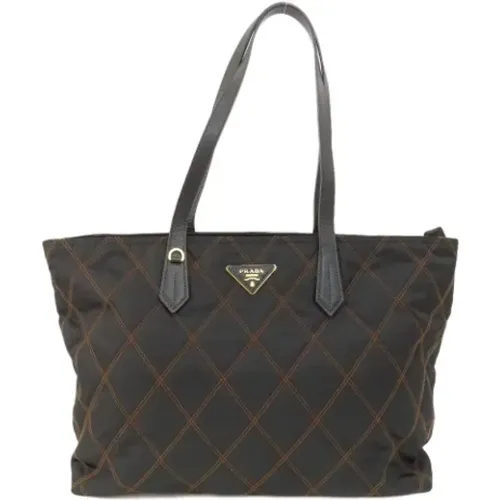 Pre-owned Tote Bags, female, , Size: ONE SIZE Pre-owned Nylon prada-bags - Prada Vintage - Modalova