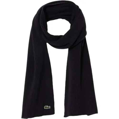 Stylish Scarfs for Men and Women , male, Sizes: ONE SIZE - Lacoste - Modalova