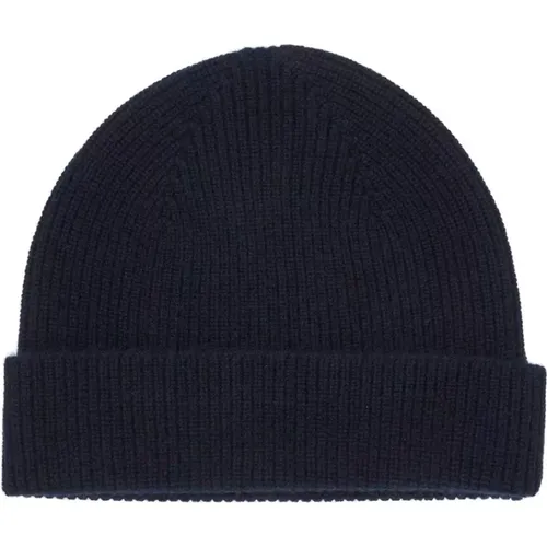 Beanies, male, , Size: ONE SIZE Luxury Cashmere Beanie Hat - Ermenegildo Zegna - Modalova