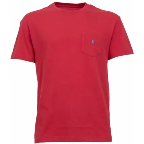Kurzarm T-Shirt , Herren, Größe: XL - Polo Ralph Lauren - Modalova