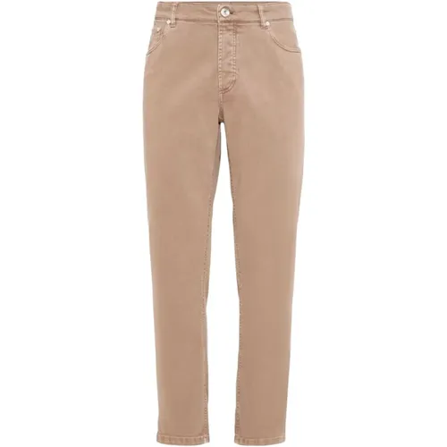 Slim-Fit Stylische Jeans Upgrade - BRUNELLO CUCINELLI - Modalova