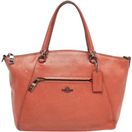 Pre-owned Tote Bags, female, , Size: ONE SIZE Pre-owned Leather shoulder-bags - Coach Pre-owned - Modalova