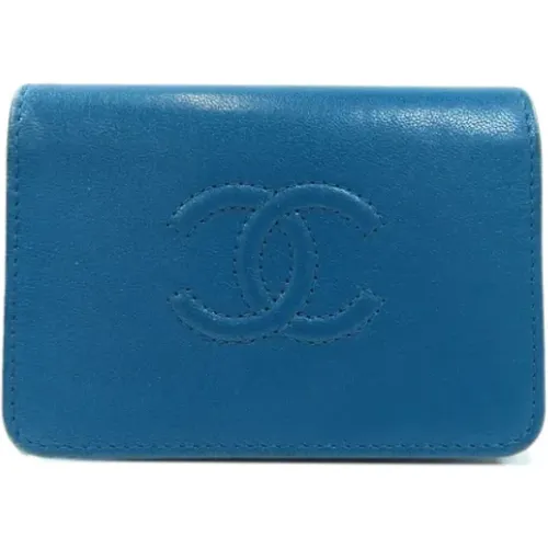 Leather Chanel Wallet , female, Sizes: ONE SIZE - Chanel Vintage - Modalova