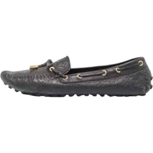 Pre-owned Flats, female, , Size: 8 US Pre-owned Leather flats - Louis Vuitton Vintage - Modalova