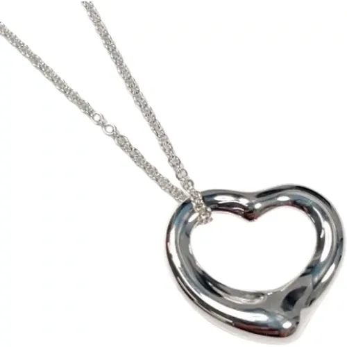 Pre-owned Jewellery, female, , Size: ONE SIZE Pre-owned Silver necklaces - Tiffany & Co. Pre-owned - Modalova