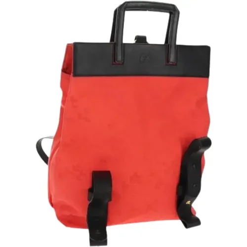 Pre-owned Backpacks, female, , Size: ONE SIZE Pre-owned Canvas Backpack - Loewe Pre-owned - Modalova