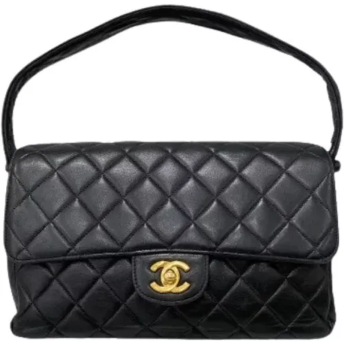 Iconic Chanel 2.55 Double Face Leather Handbag , female, Sizes: ONE SIZE - Chanel Vintage - Modalova