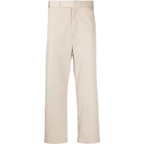 Elegant Trousers for Men , male, Sizes: L, M - Thom Browne - Modalova