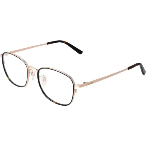 Glasses, male, , Size: ONE SIZE Titanium Rectangle Optical Frames - Bally - Modalova