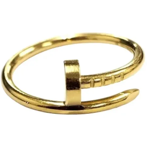 Pre-owned Jewellery, female, , Size: ONE SIZE Pre-owned Gold rings - Cartier Vintage - Modalova