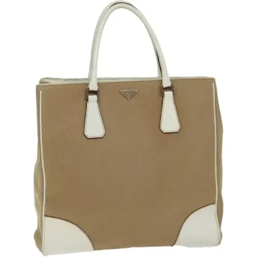 Pre-owned Canvas prada-bags , female, Sizes: ONE SIZE - Prada Vintage - Modalova