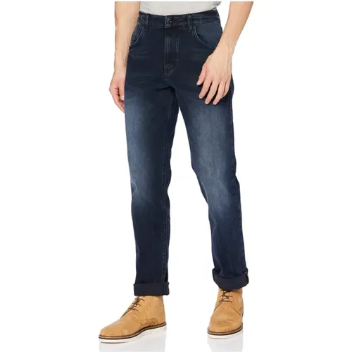 Straight Leg Jeans , Herren, Größe: W32 L32 - camel active - Modalova