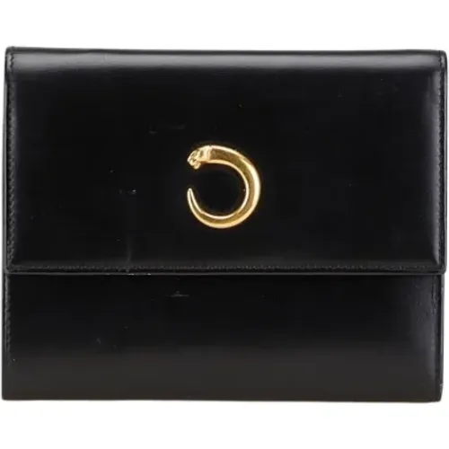 Pre-owned Wallets, female, , Size: ONE SIZE Pre-owned Leather wallets - Cartier Vintage - Modalova