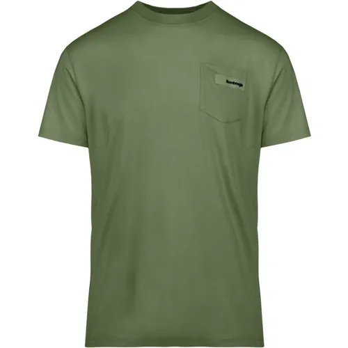 Faded T-shirt with Pocket , male, Sizes: L, 3XL, M, XL - BomBoogie - Modalova