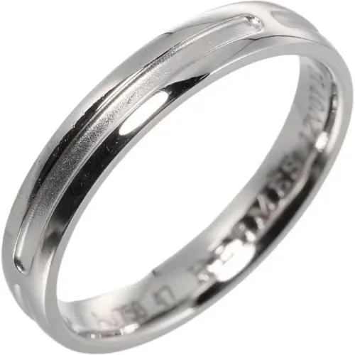 Pre-owned Jewellery, female, , Size: ONE SIZE Pre-owned Silver hermes-jewelry - Hermès Vintage - Modalova