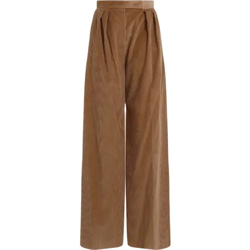 Neutral Trousers for Women Aw24 , female, Sizes: S, M, L, 2XS, XS - Max Mara - Modalova