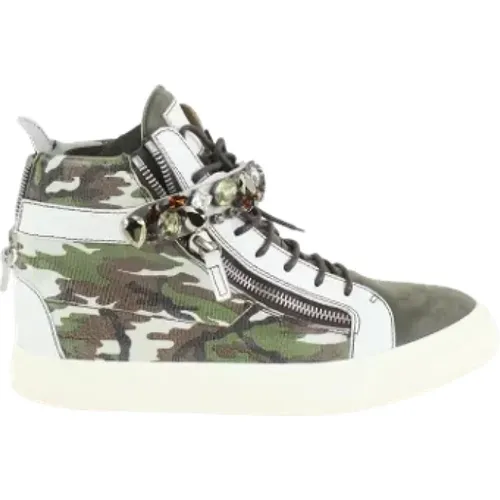 Pre-owned Sneakers, male, , Size: 12 US Pre-owned Fabric sneakers - Giuseppe Zanotti Pre-owned - Modalova