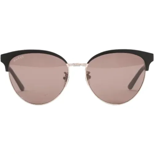 Pre-owned Accessories, female, , Size: ONE SIZE Pre-owned Plastic sunglasses - Gucci Vintage - Modalova