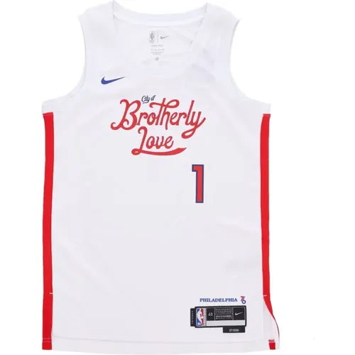 Sportswear, male, , Size: M Basketball Tank Top City Edition James Harden - Nike - Modalova