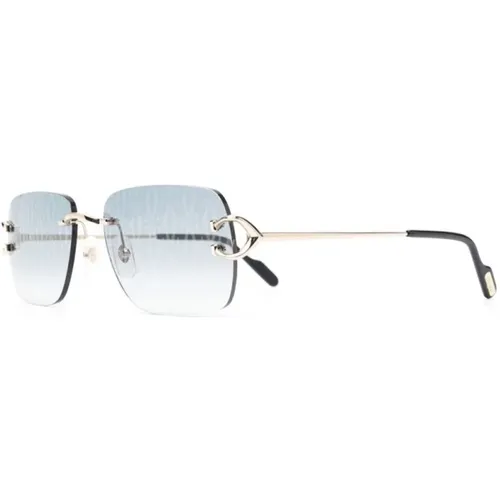 Ct0330S 008 Sunglasses , male, Sizes: 59 MM - Cartier - Modalova